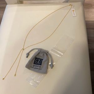 NWT Gorjana Long Lariat Necklace